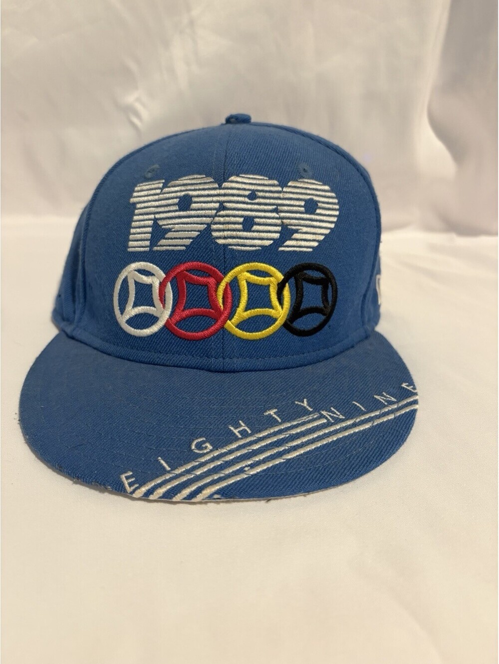 NEW ERA FRESHJIVE  Logo Embroidered Cap Unisex 7 5/8 Used Vintage